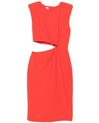 Ba&sh - Iris Midikleid Mit Cut-Out - Lyst