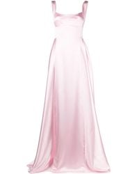 Atu Body Couture - Satin-finish Sleeveless Gown - Lyst