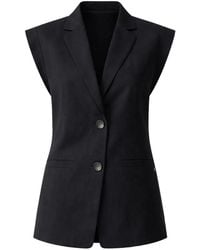 Liu Jo - Linen-Blend Waistcoat - Lyst