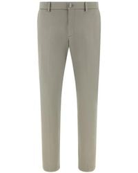 BOGGI - Stretch Cotton/Tencel Trousers - Lyst