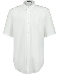 Balmain - Regular-Fit Poplin Shirt - Lyst