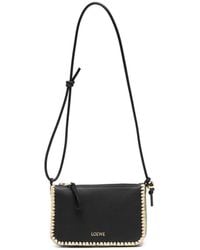 Loewe - X Paula's Ibiza Rio Whipstitch-Trim Shoulder Bag - Lyst