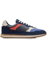 Clarks - Craftrun Tor Panelled Sneakers - Lyst