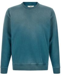 Riviera - Délavé-Effect Cotton Sweatshirt - Lyst