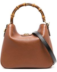 Gucci - Small Diana Leather Shoulder Bag - Lyst