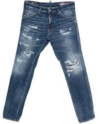 DSquared² - Vaqueros Teddy Con Efecto Envejecido - Lyst