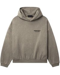 Fear Of God - Felpa Con Cappuccio E Logo - Lyst