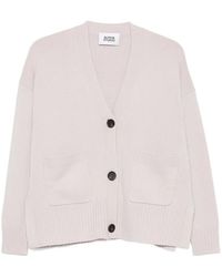 Alpha Studio - Patch-Pocket V-Neck Cardigan - Lyst