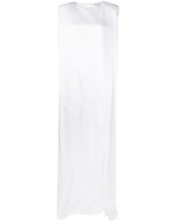 Vetements - Logo-Print Floor-Length Dress - Lyst