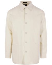 ZEGNA - Button-Up Patch-Pocket Shirt - Lyst