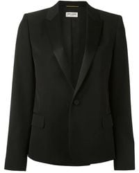 Saint Laurent - Single-Breasted Blazer - Lyst