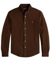 Polo Ralph Lauren - Logo-Detail Long-Sleeve Shirt - Lyst