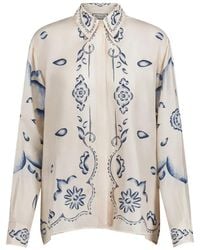 Paul & Joe - Galilee Floral-Print Shirt - Lyst