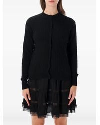 GIMAGUAS - Cardigan Rina En Maille Torsadée - Lyst