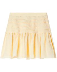 Sandro - Mini Pleated Skirt - Lyst