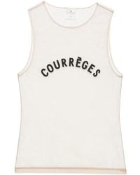 Courreges - Illusion Tulle Top - Lyst