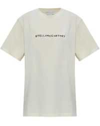 Stella McCartney - T-Shirt Van Biologisch Katoen - Lyst