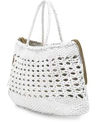 Dragon Diffusion - Bolso Shopper Santa Cano Tejido - Lyst