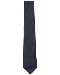Canali - Textured-Finish Tie - Lyst