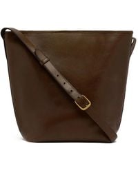 Bally - Beckett Leather Shoulder Bag - Lyst