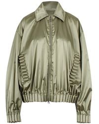 RAXXY - Geraffte Jacke Mit Reißverschluss - Lyst