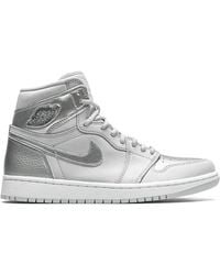 Nike - Air 1 Retro High Co.Jp "Metallic" Sneakers - Lyst