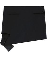 Courreges - Cut-Out Mini Skirt - Lyst