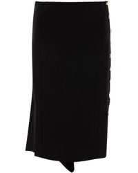 Givenchy - Milan Stitch Skirt With Buttons - Lyst