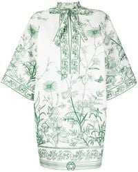 Elie Saab - Bestickte Bluse - Lyst