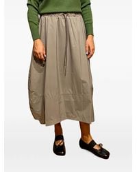 Gran Sasso - Balloon Midi Skirt - Lyst