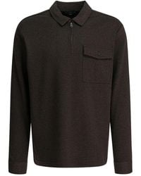 Vince - Polo À Motif De Chevrons - Lyst