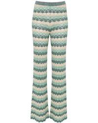 Dixie - Chevron-Knit Trousers - Lyst