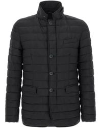 Herno - Plumífero Con Capucha - Lyst