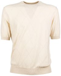 Peserico - Diamond Knit T-Shirt - Lyst
