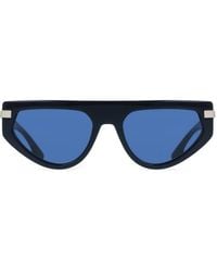 Victoria Beckham - Occhiali Da Sole A Triangolo - Lyst