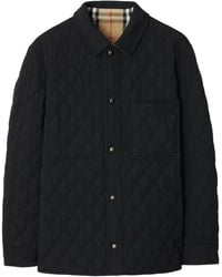 Burberry - Reversible Quilted Nylon Overshirt - Lyst