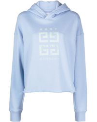 Givenchy - 4g Logo-print Cotton Hoodie - Lyst