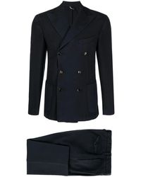 Dell'Oglio - Double-Breasted Wool Suit - Lyst