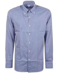 Orian - Vertical-Stripe Button-Down Shirt - Lyst