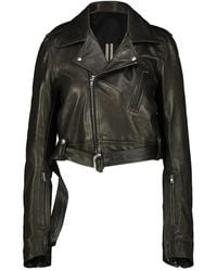 Rick Owens - Luke Stoges Cropped Jacket - Lyst