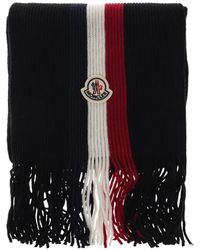 Moncler - Sjaal Met Logopatch - Lyst