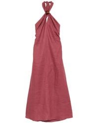 Faithfull the Brand - Lourdes Halterneck Maxi Dress - Lyst