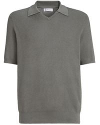 Brunello Cucinelli - V-Neck Short-Sleeve T-Shirt - Lyst