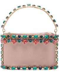 Rosantica - Mini Holli Buganville Crystal-Embellished Tote Bag - Lyst