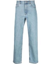 A.P.C. - Stonewashed Straight-Legged Jeans - Lyst