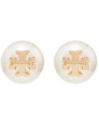 Tory Burch - Moondance Ohrstecker Mit Perle - Lyst