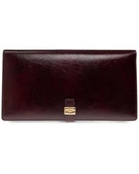 Ganni - Logo-Plaque Wallet - Lyst