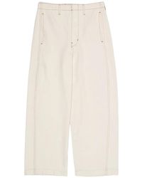 Bimba Y Lola - Stitched Barrel Trousers - Lyst