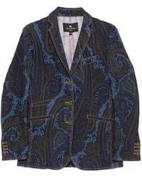Etro - Denim Jack - Lyst