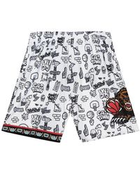 Mitchell & Ness - "Nba Vancouver Grizzlies 1998" Doodle Swingman Shorts - Lyst